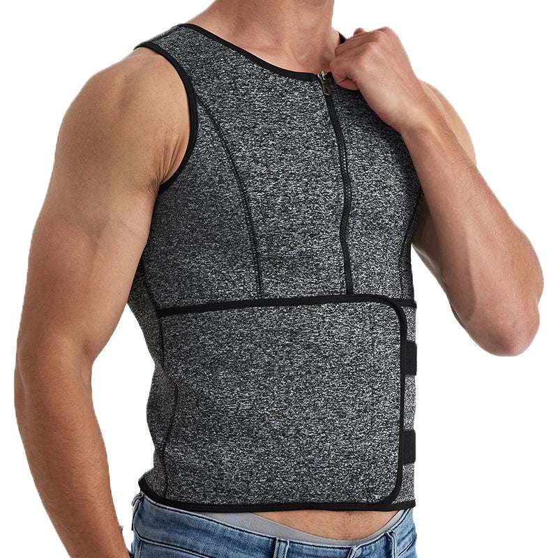Men's Sauna Vest Body Shaper Waist Trainer by HitMyNeed