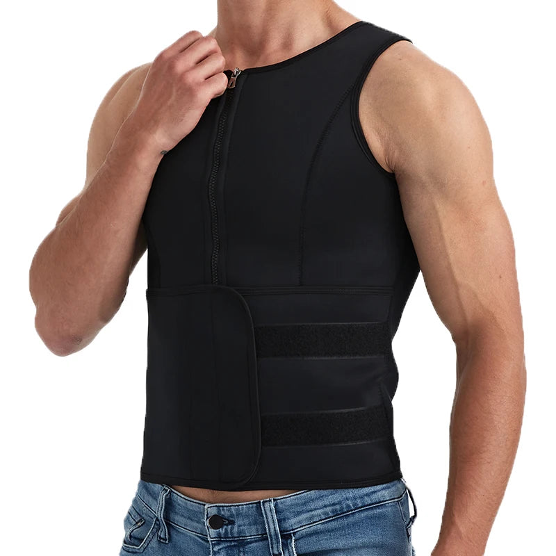 Men's Sauna Vest Body Shaper Waist Trainer by HitMyNeed