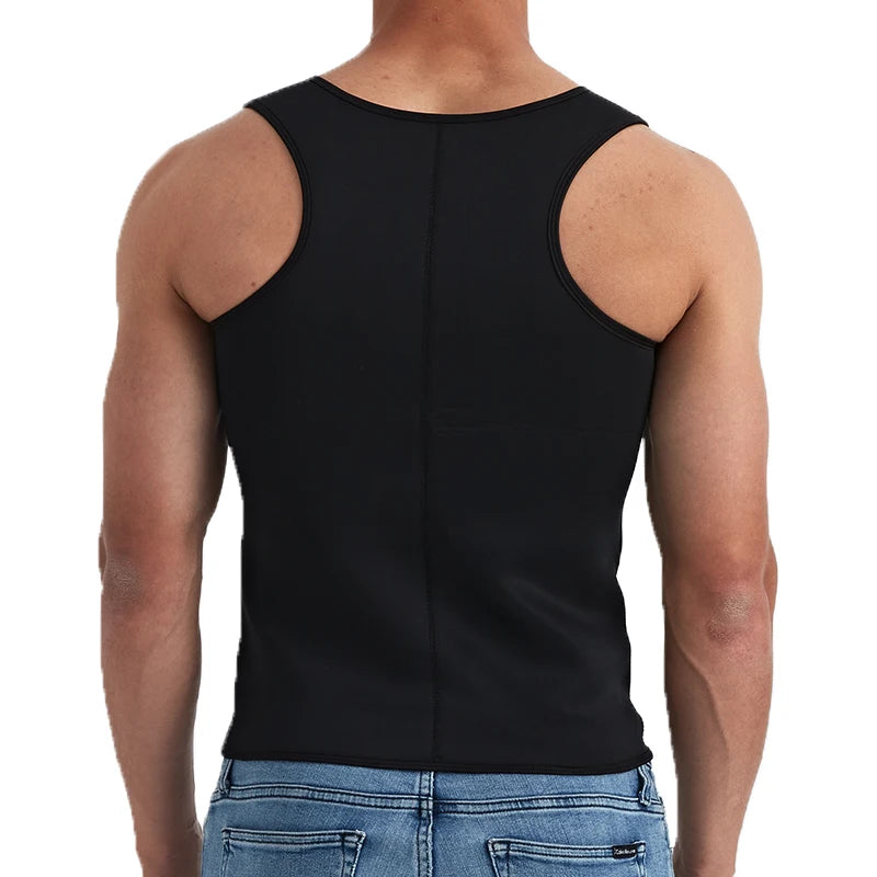 Men's Sauna Vest Body Shaper Waist Trainer by HitMyNeed