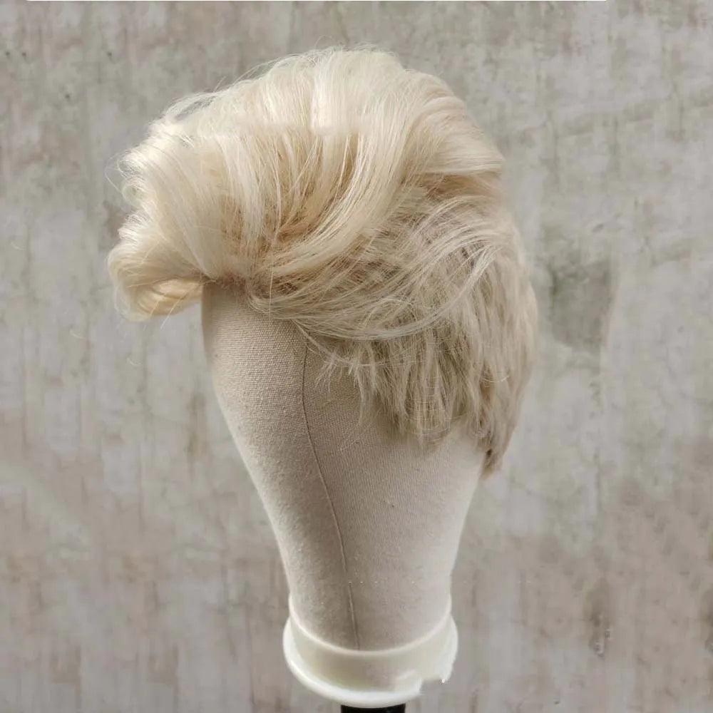 Men's Short Synthetic Ombre Blonde Pixie Wig by HitMyNeed