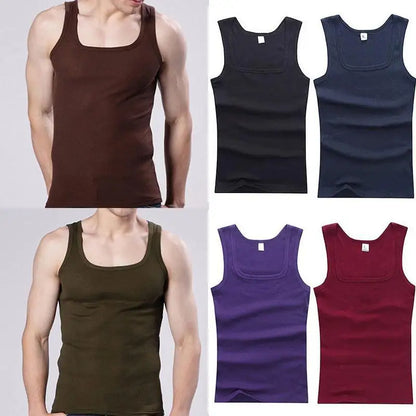 Men's Sleeveless Tank Top for Training and Leisure by HitMyNeed