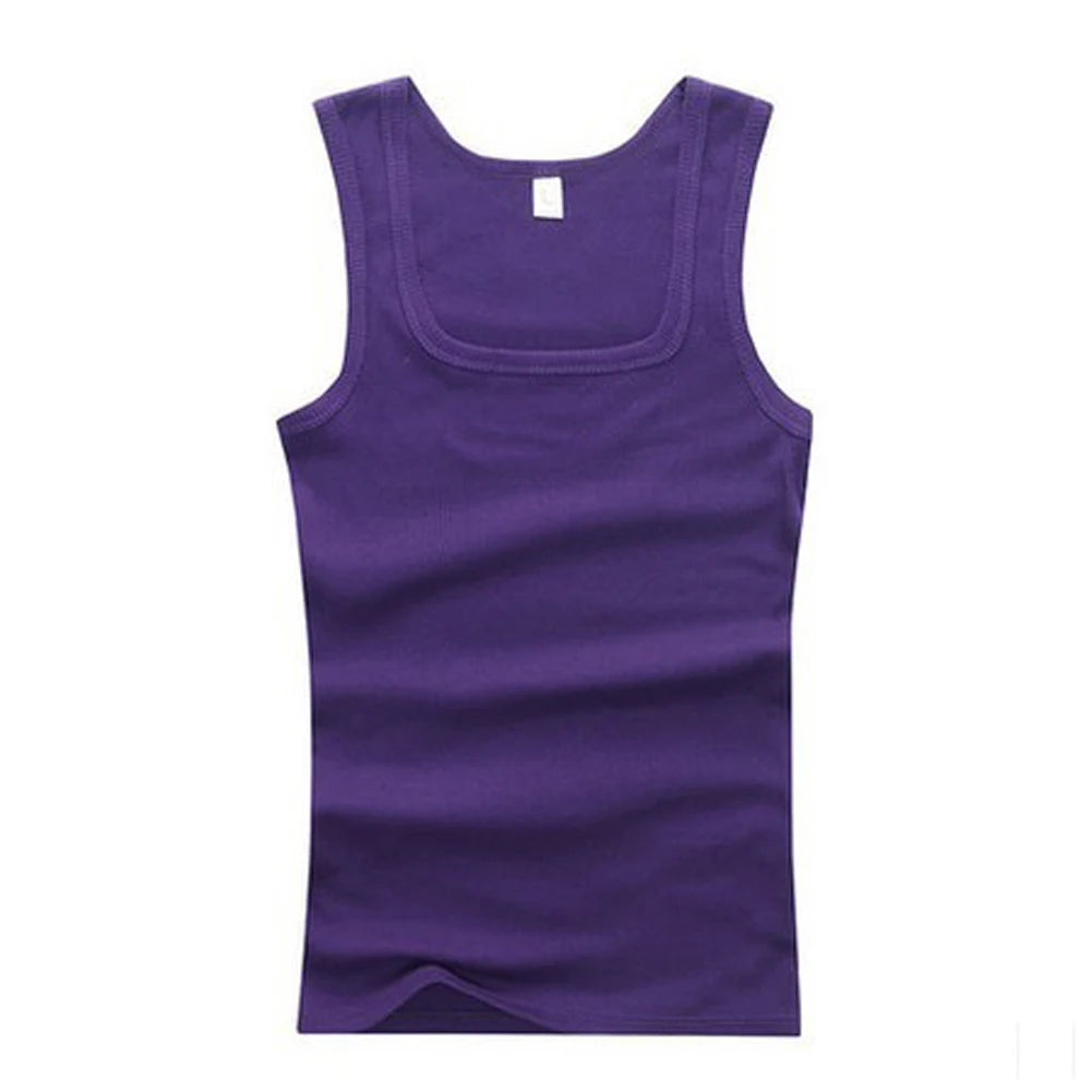 Men's Sleeveless Tank Top for Training and Leisure purple xxl by HitMyNeed