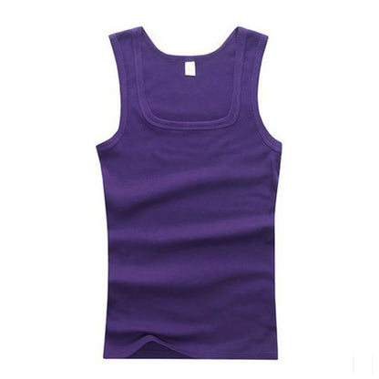 Men's Sleeveless Tank Top for Training and Leisure purple xxl by HitMyNeed