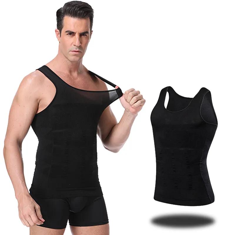 Men's Slimming Compression Vest with Abdominal Control by HitMyNeed