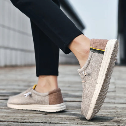 Men's Slip-On Canvas Shoes for Everyday Wear by HitMyNeed