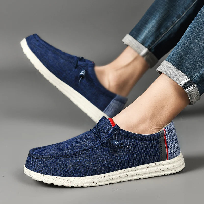 Men's Slip-On Canvas Shoes for Everyday Wear by HitMyNeed