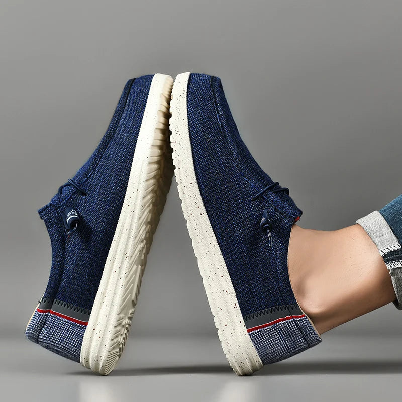 Men's Slip-On Canvas Shoes for Everyday Wear by HitMyNeed