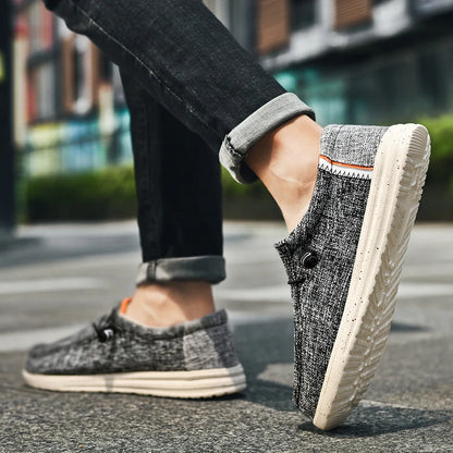 Men's Slip-On Canvas Shoes for Everyday Wear by HitMyNeed