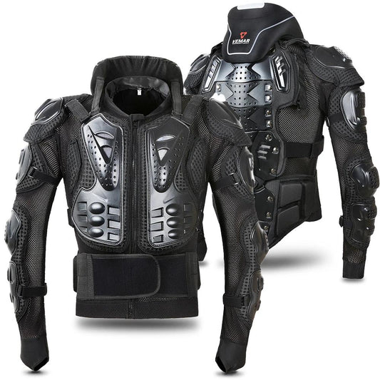 Men's Summer Motocross Full Body Armor Jacket l by HitMyNeed