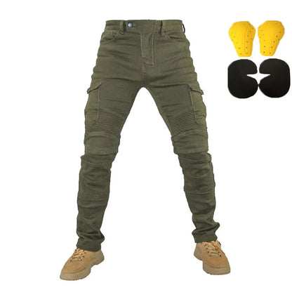 Men's Summer Motorcycle Riding Jeans by HitMyNeed