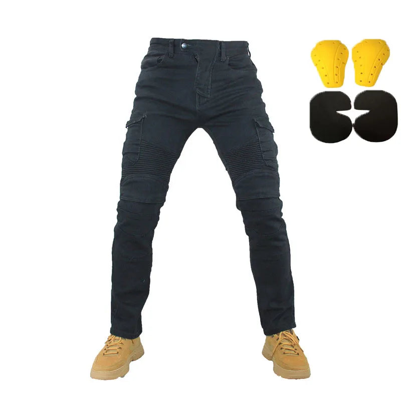Men's Summer Motorcycle Riding Jeans by HitMyNeed