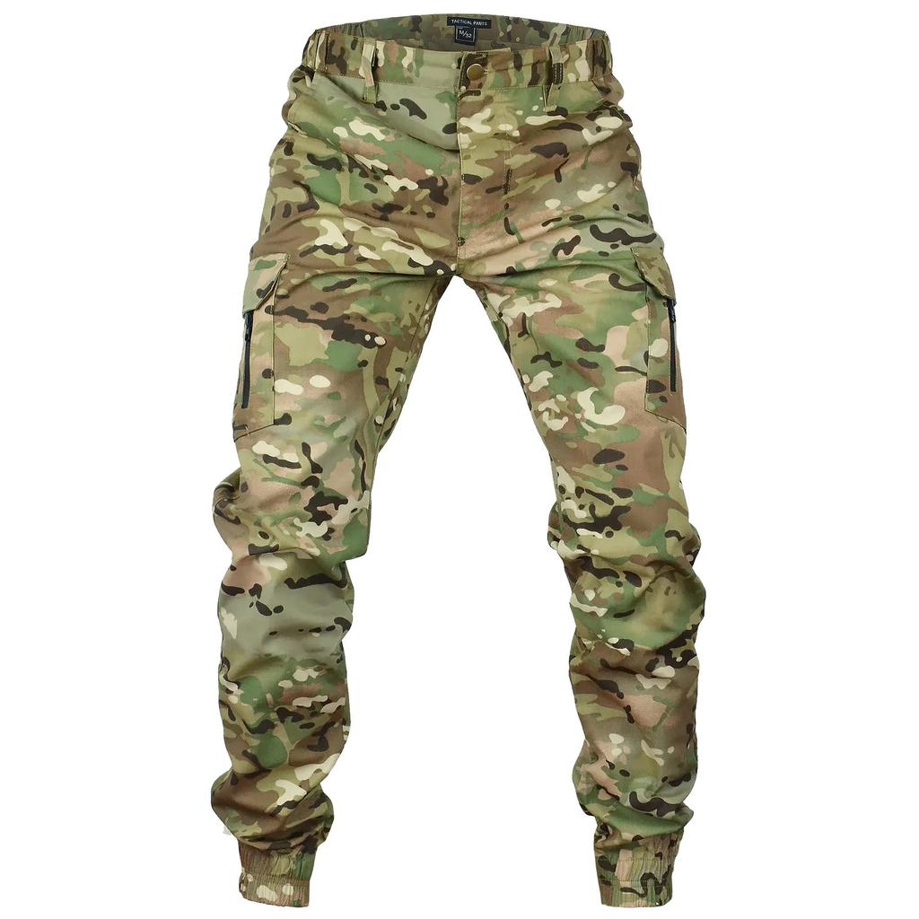 Men's Tactical Camouflage Ripstop Cargo Joggers by HitMyNeed