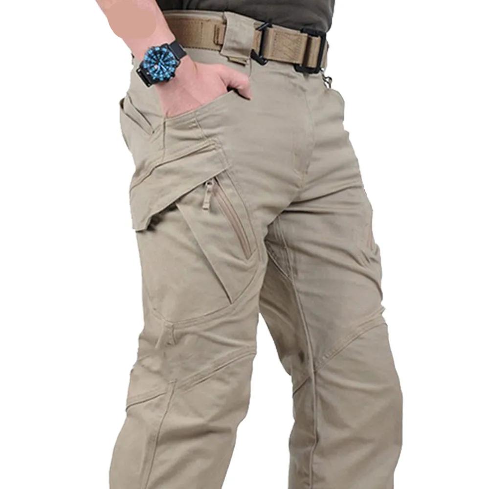 Men's Tactical Cargo Jogger Pants with Multi Pockets by HitMyNeed