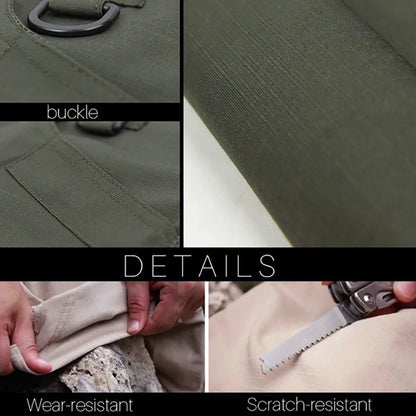 Men's Tactical Cargo Jogger Pants with Multi Pockets by HitMyNeed