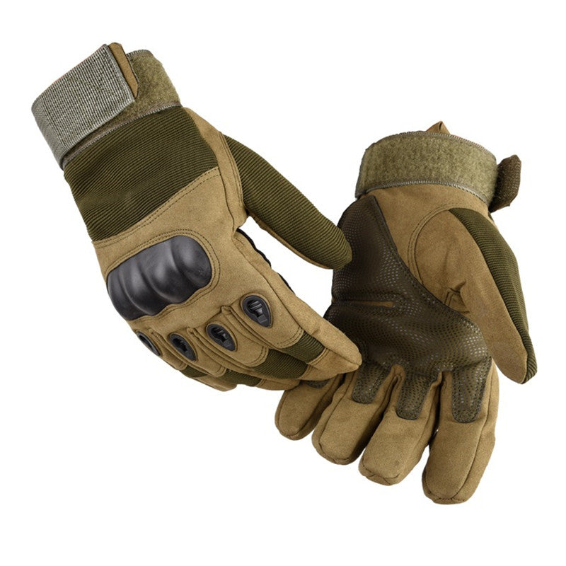 Men's Tactical Full Finger Outdoor Sports Gloves by HitMyNeed