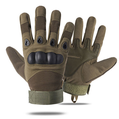 Men's Tactical Full Finger Outdoor Sports Gloves army-green-350852 l by HitMyNeed