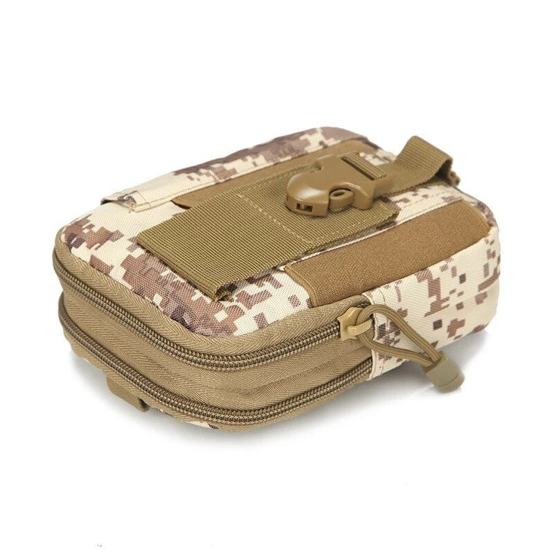 Men's Tactical MOLLE Waist Pouch Belt Bag by HitMyNeed