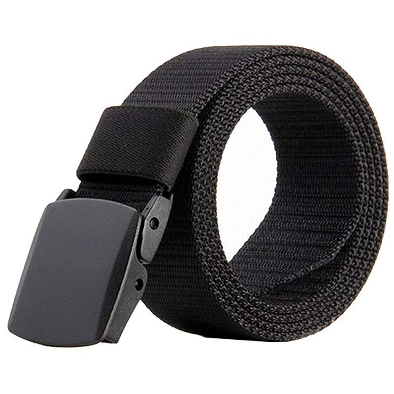 Men's Tactical Nylon Belt with Automatic Buckle by HitMyNeed