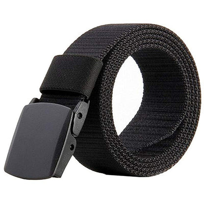 Men's Tactical Nylon Belt with Automatic Buckle by HitMyNeed
