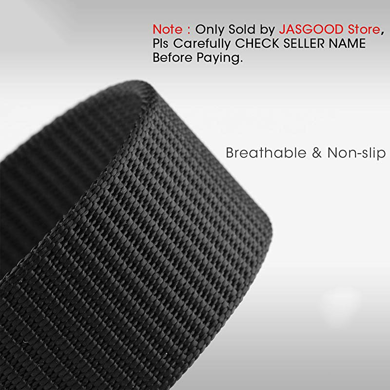 Men's Tactical Nylon Belt with Automatic Buckle by HitMyNeed