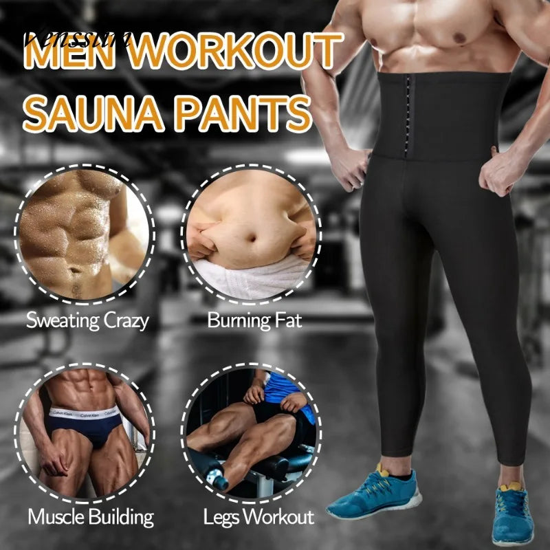 Men's Thermo Sauna Compression Workout Shorts by HitMyNeed