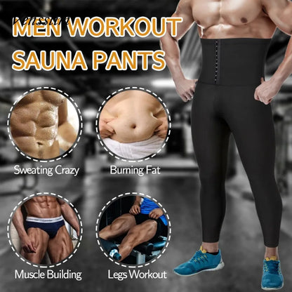 Men's Thermo Sauna Compression Workout Shorts by HitMyNeed