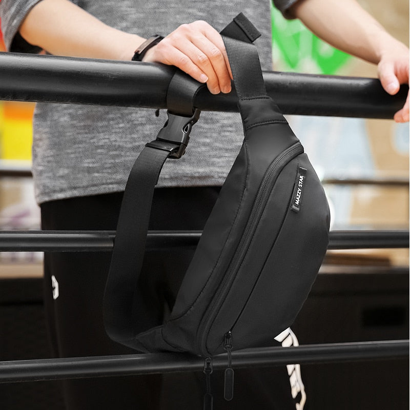 Men's Waist Bag Fanny Pack with Adjustable Strap by HitMyNeed