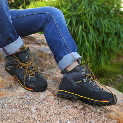 Men's Waterproof Hiking Shoes for Mountain Trails by HitMyNeed