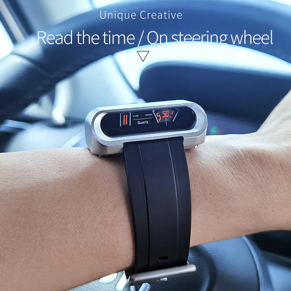 Men's Waterproof Sport Watch with Rubber Band by HitMyNeed