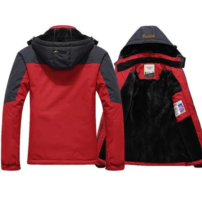 Men's Winter Parka Windproof Fur Hooded Anorak by HitMyNeed