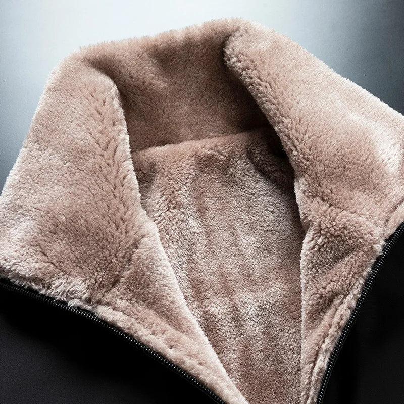Men's Winter Windproof Fleece Jacket by HitMyNeed