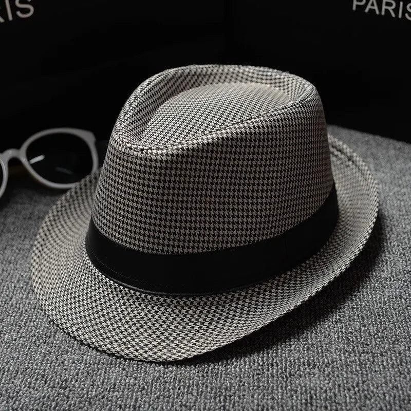 Men's Wool Felt Jazz Hat with Wide Brim by HitMyNeed
