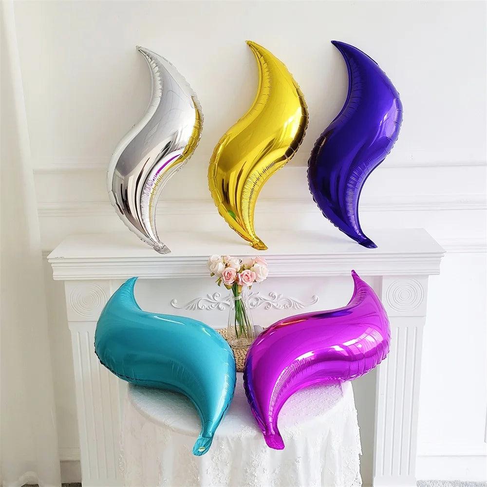 Mermaid Tail Foil Balloons (Set of 2) by HitMyNeed