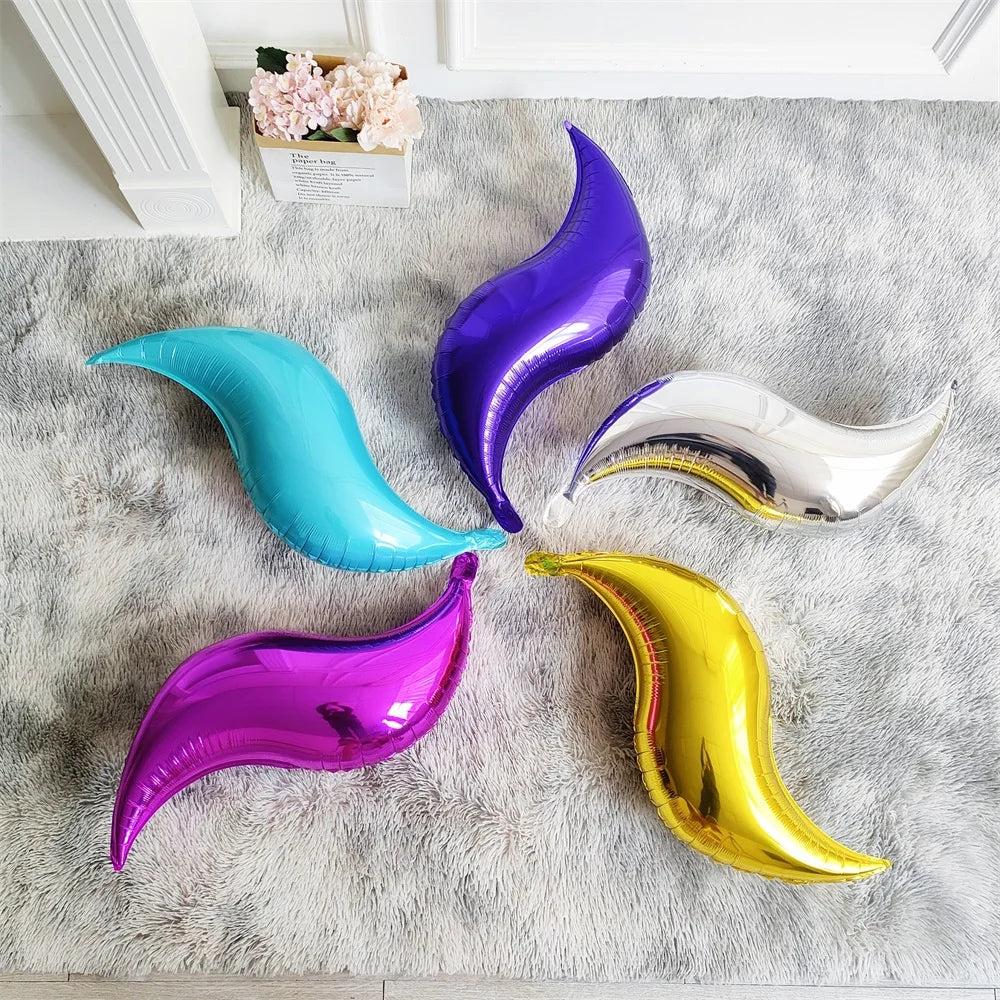 Mermaid Tail Foil Balloons (Set of 2) by HitMyNeed