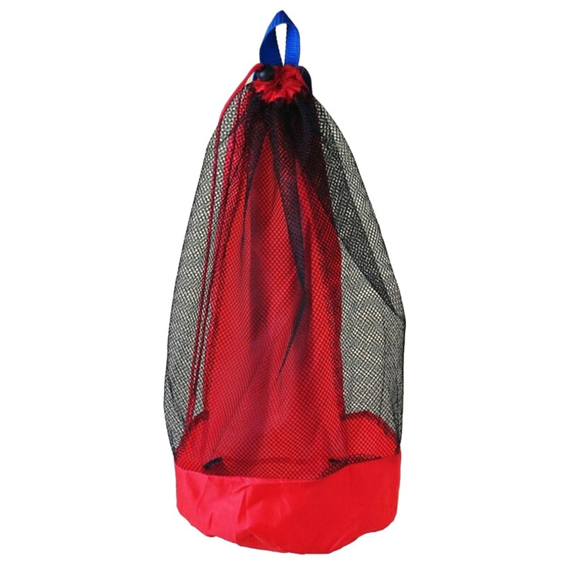 Mesh Beach Toy Bag with Quick-Dry Storage by HitMyNeed