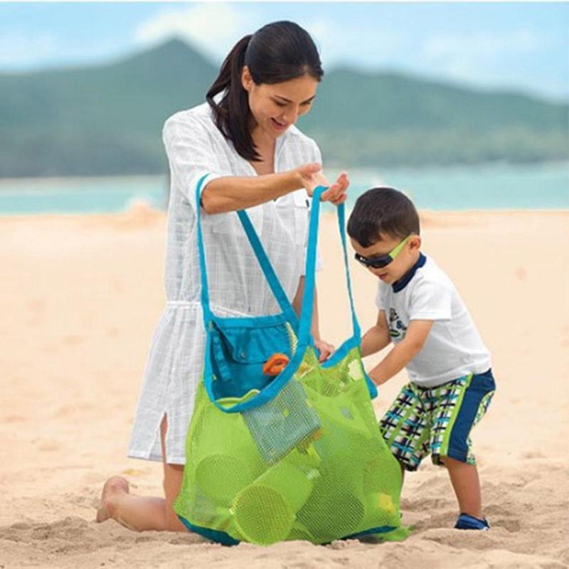 Mesh Beach Toy Storage Bag for Kids by HitMyNeed