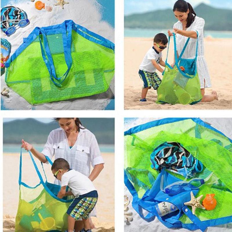 Mesh Beach Toy Storage Bag for Kids by HitMyNeed