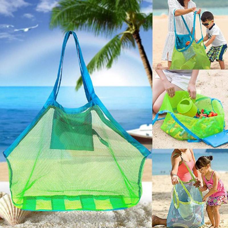 Mesh Beach Toy Storage Bag for Kids by HitMyNeed