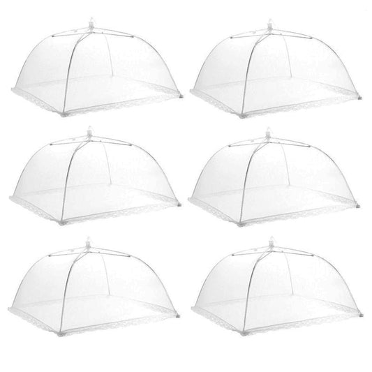 Mesh Food Cover Umbrellas Set of 6 by HitMyNeed