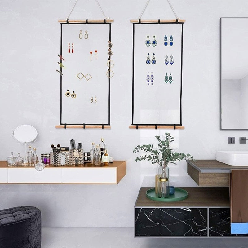 Mesh Hanging Earrings Organizer Wall Display by HitMyNeed