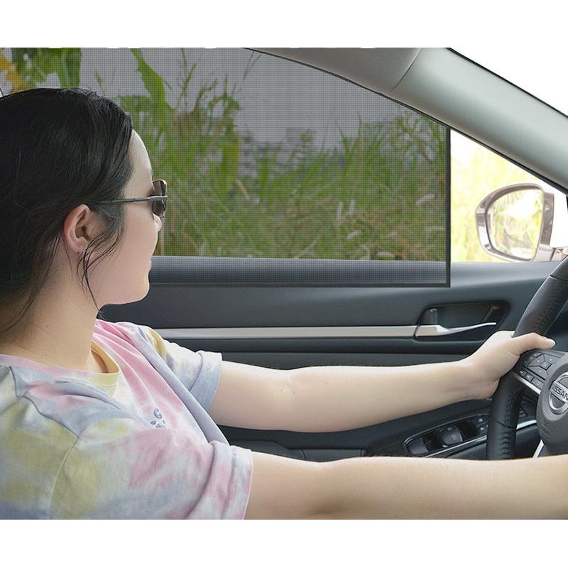 Mesh Magnetic Car Window Shade by HitMyNeed