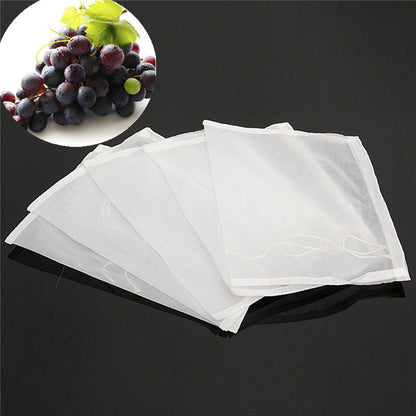 Mesh Nylon Filter Bags Set of 5 - Reusable Food Strainers by HitMyNeed