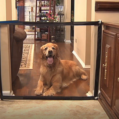 Mesh Safety Pet Gate for Doorways and Stairs by HitMyNeed