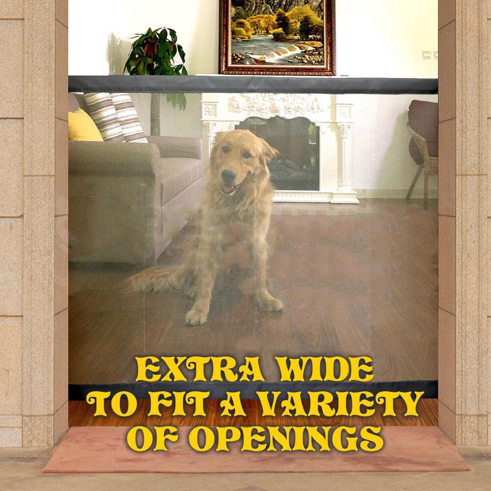 Mesh Safety Pet Gate for Doorways and Stairs by HitMyNeed