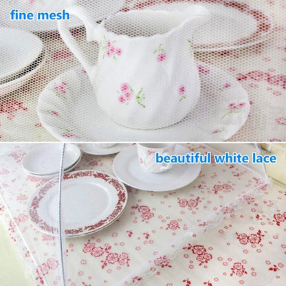 Mesh Umbrella Food Covers for Outdoor Dining by HitMyNeed