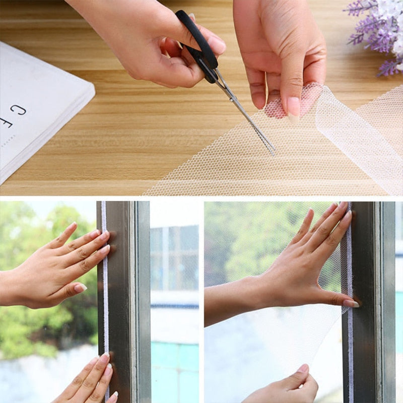 Mesh Velcro Window Mosquito Net Screen by HitMyNeed