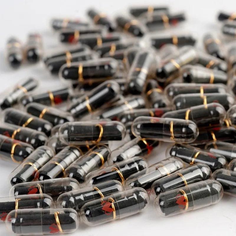 Message Capsule Love Pill Set with Notes & Rings by HitMyNeed