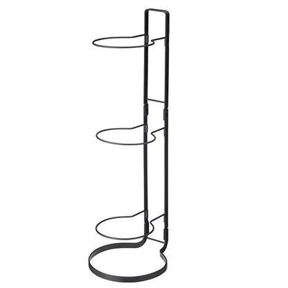 Metal 3-Layer Ball Rack for Basketball, Soccer & More by HitMyNeed