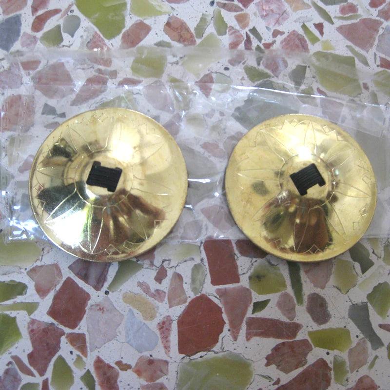 Metal Belly Dance Finger Cymbals - 1 Pair by HitMyNeed