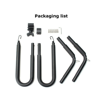 Metal Bike Surfboard Rack with Mounting Screws by HitMyNeed